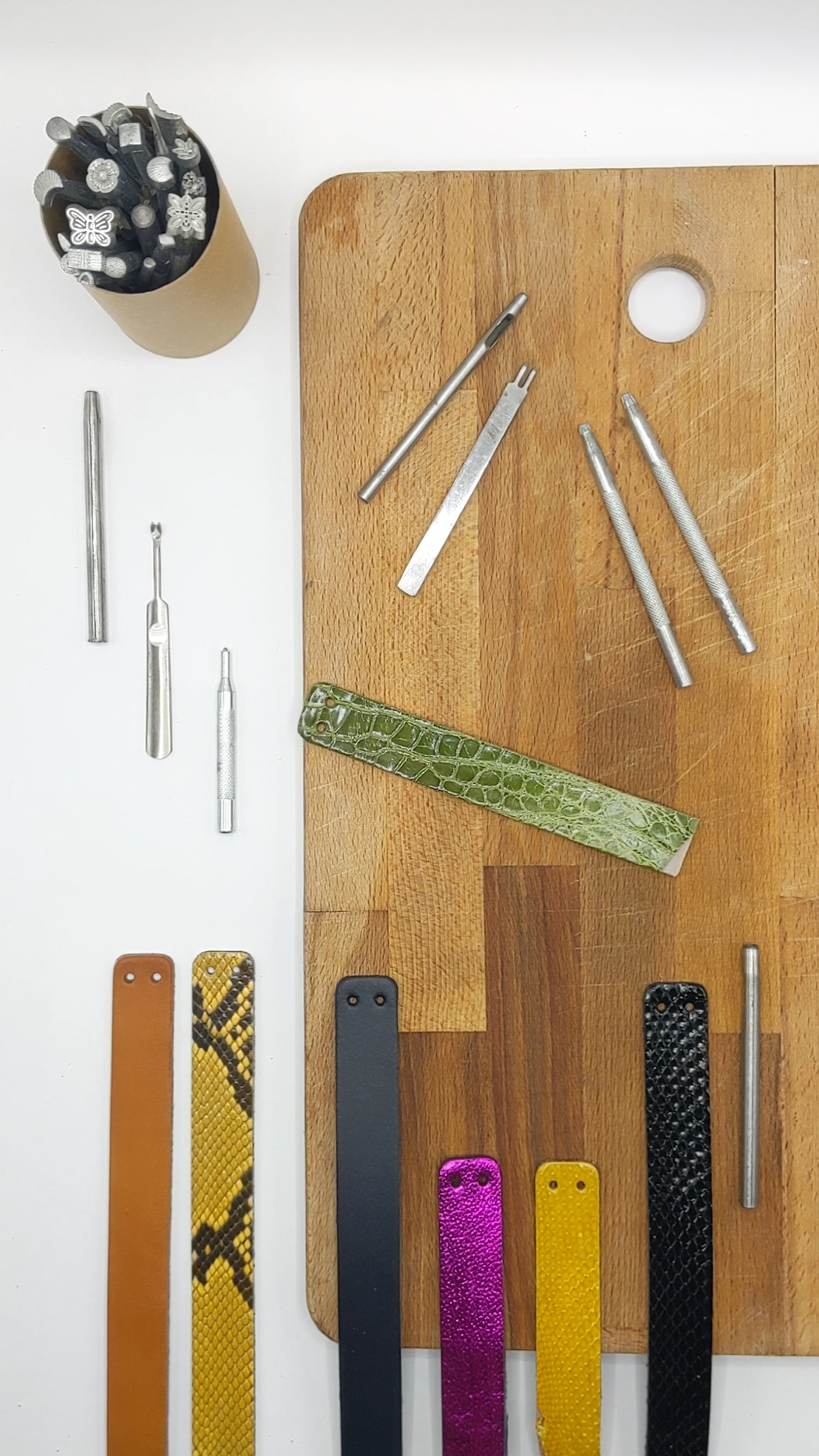 Atelier Créatif Maroquinerie - Personnalisation Ceinture Cuir