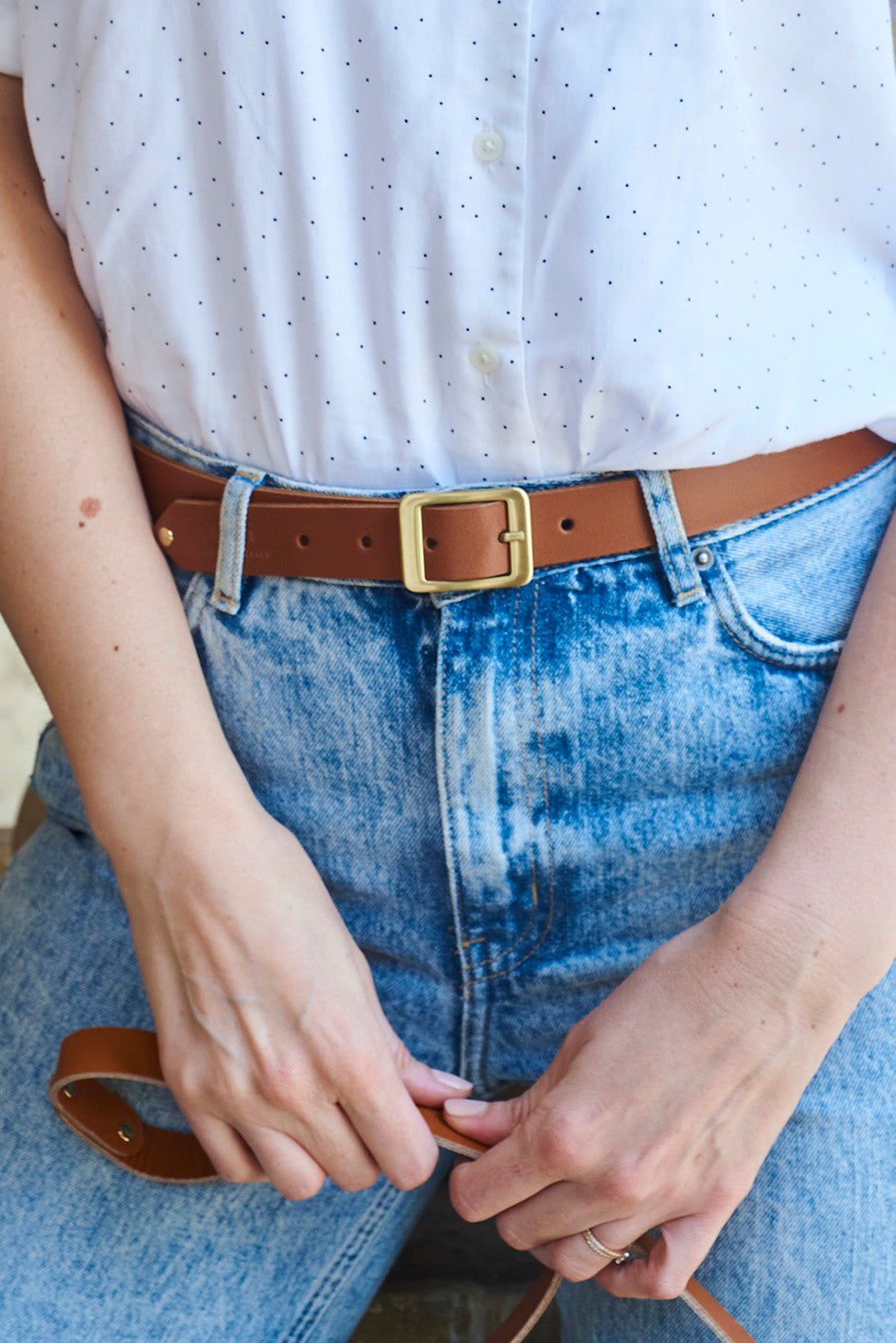 Atelier Créatif Maroquinerie - Personnalisation Ceinture Cuir