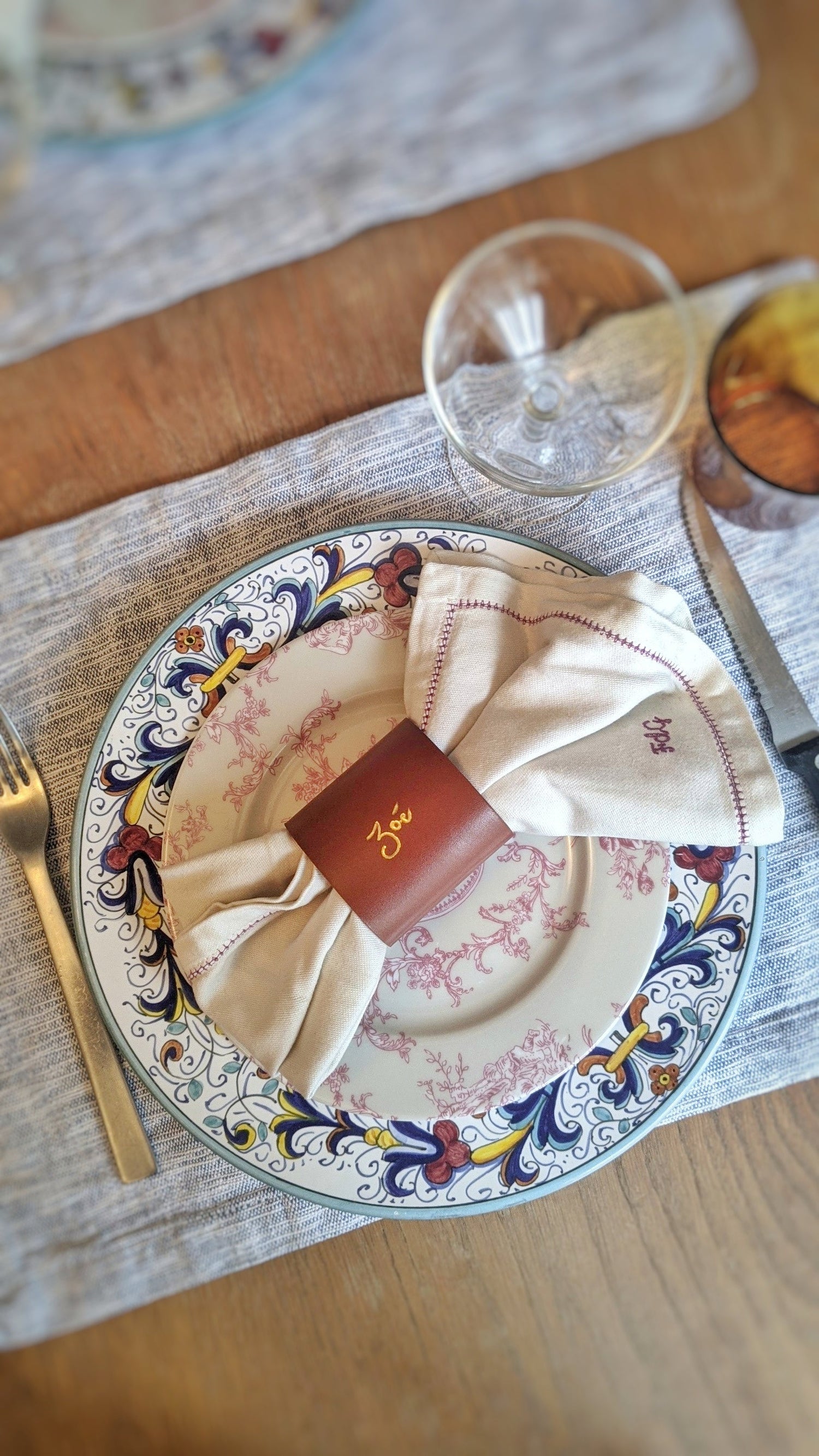 Ronds de Serviette - personnalisés