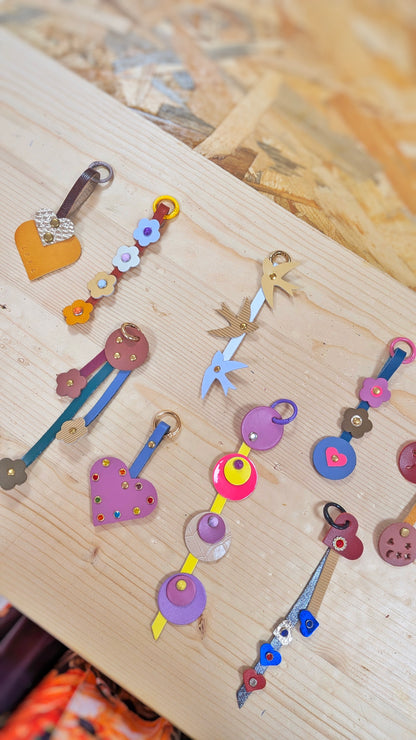 Atelier Créatif Maroquinerie - Personnalisation Grigri Charm Sac / Porte-clé