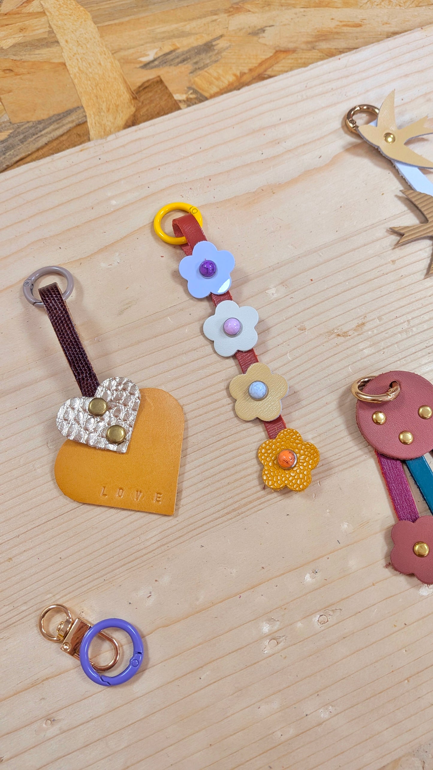Atelier Créatif Maroquinerie - Personnalisation Grigri Charm Sac / Porte-clé