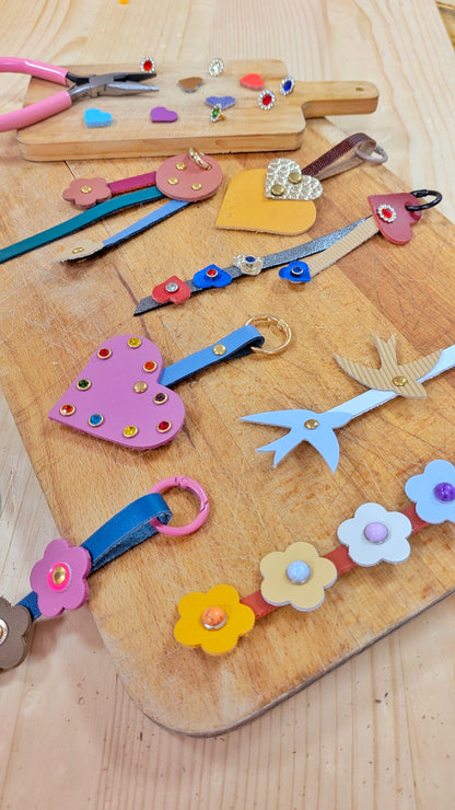 Atelier Créatif Maroquinerie - Personnalisation Grigri Charm Sac / Porte-clé