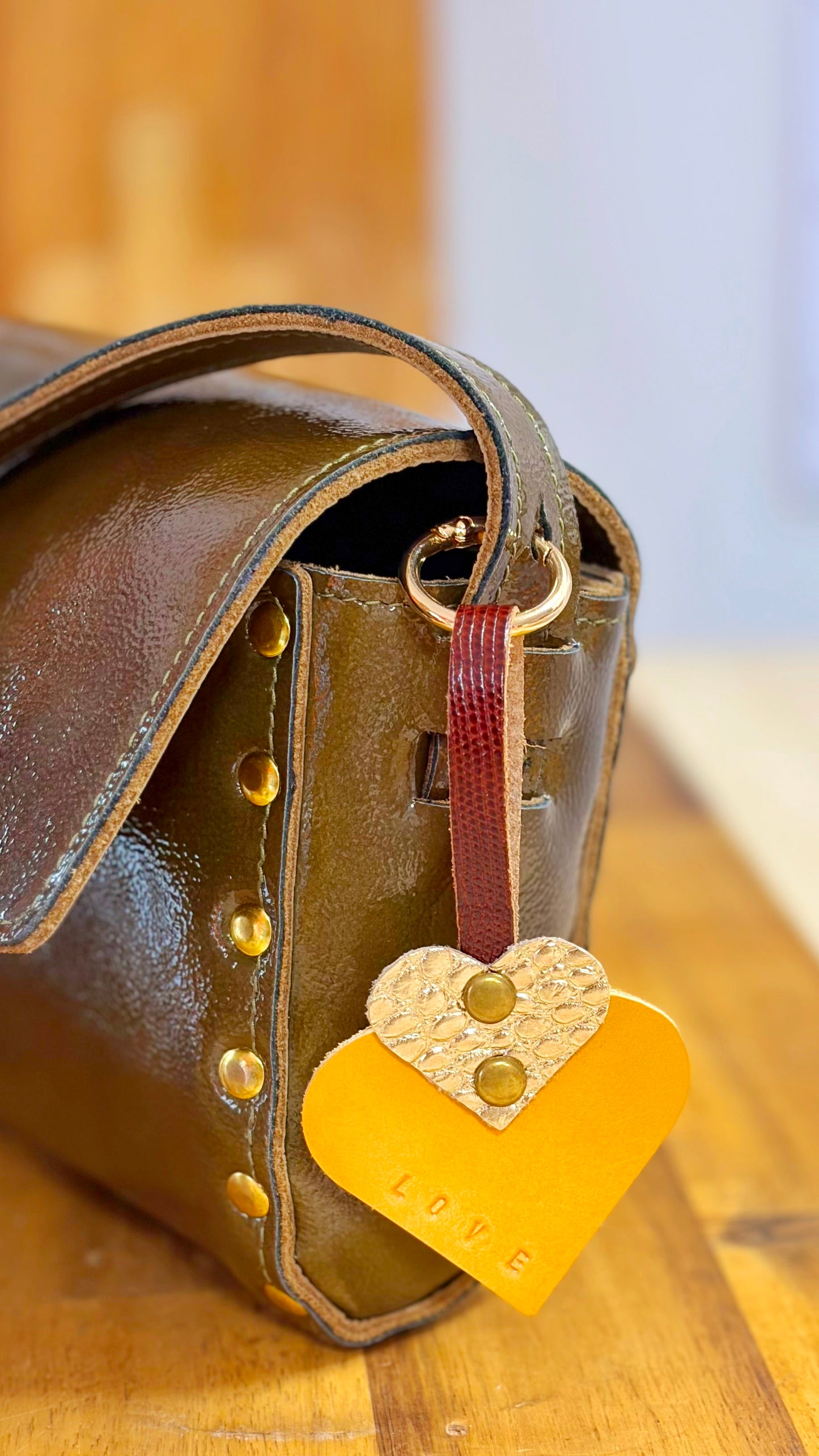 Atelier Créatif Maroquinerie - Personnalisation Grigri Charm Sac / Porte-clé