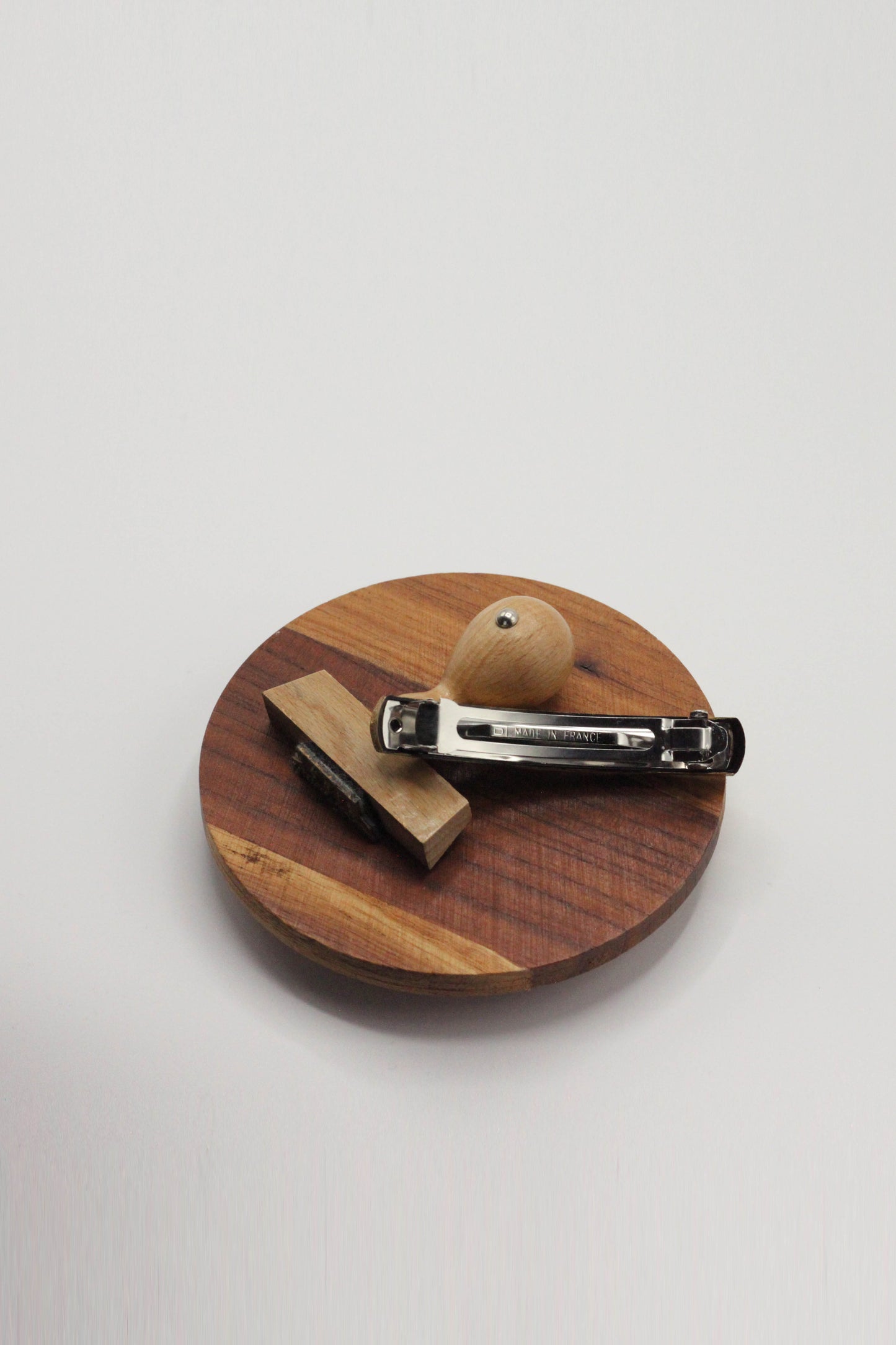 Atelier Créatif Maroquinerie - Personnalisation Barrette à Cheveux Cuir