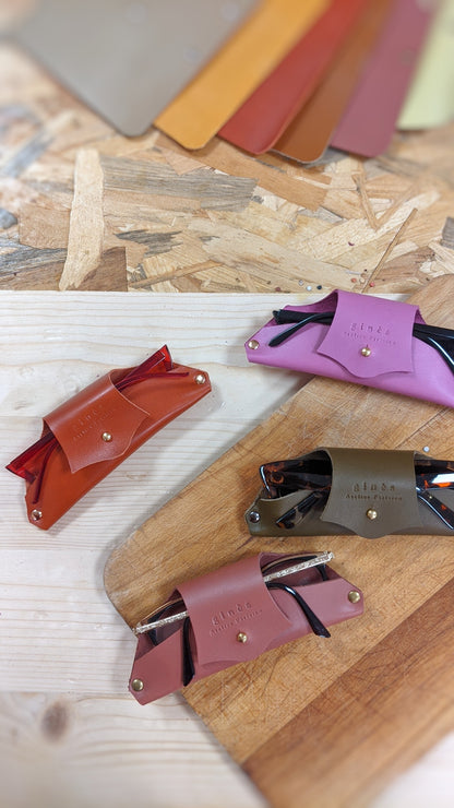 Custodia per occhiali - Rosa 