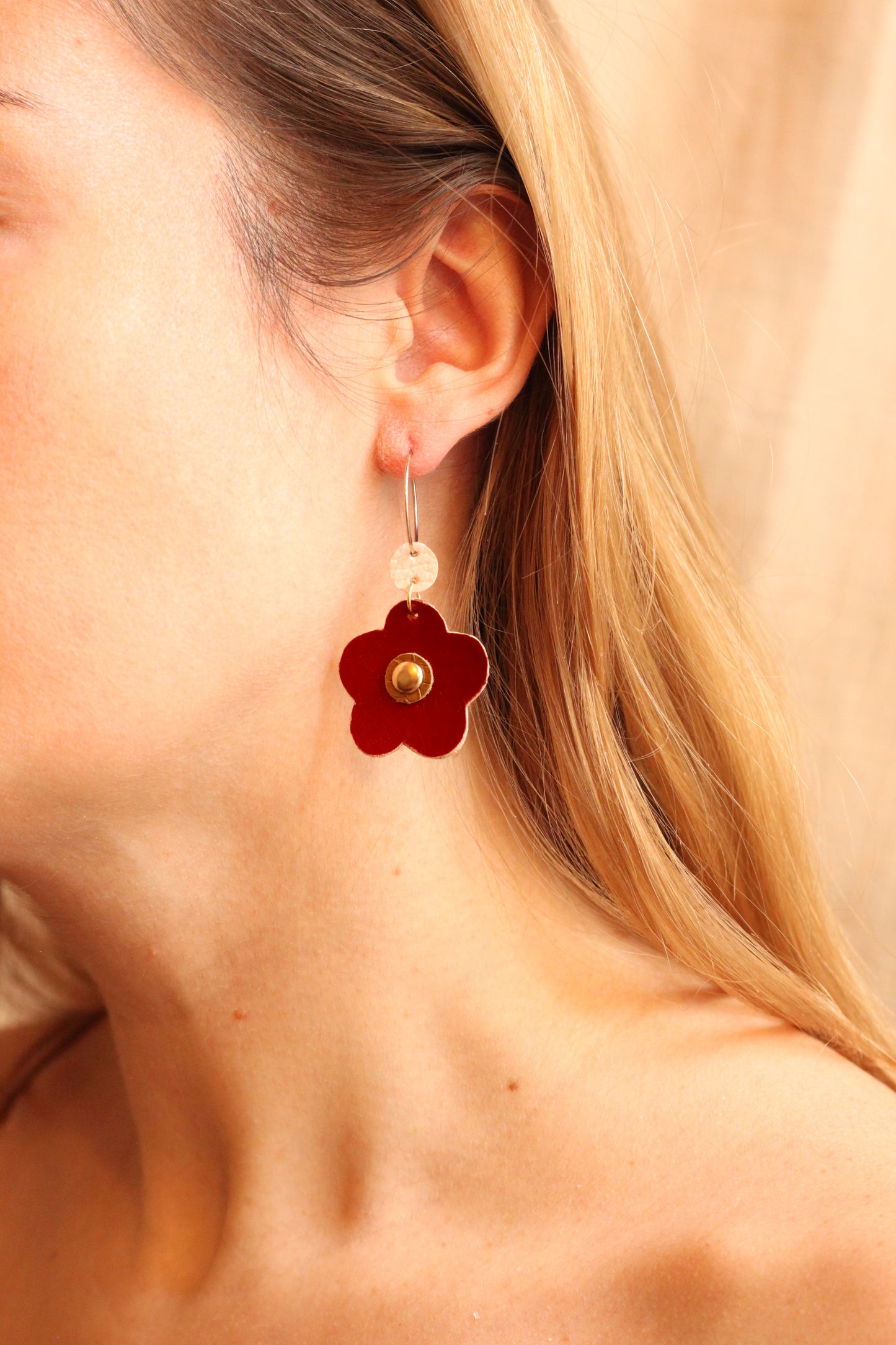 Atelier Créatif Maroquinerie - Personnalisation Boucles d'Oreille