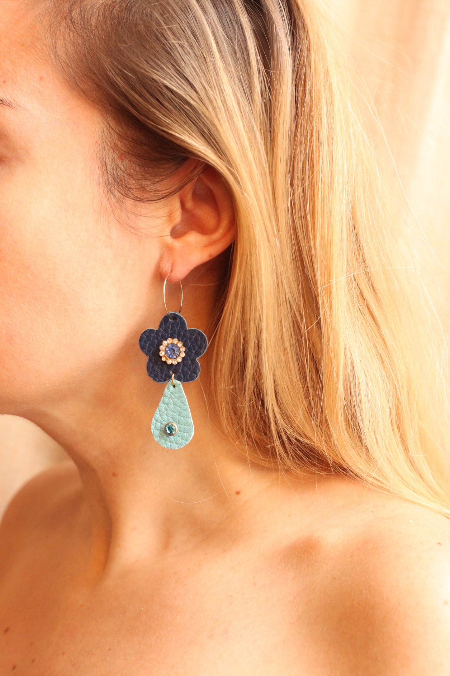 Atelier Créatif Maroquinerie - Personnalisation Boucles d'Oreille