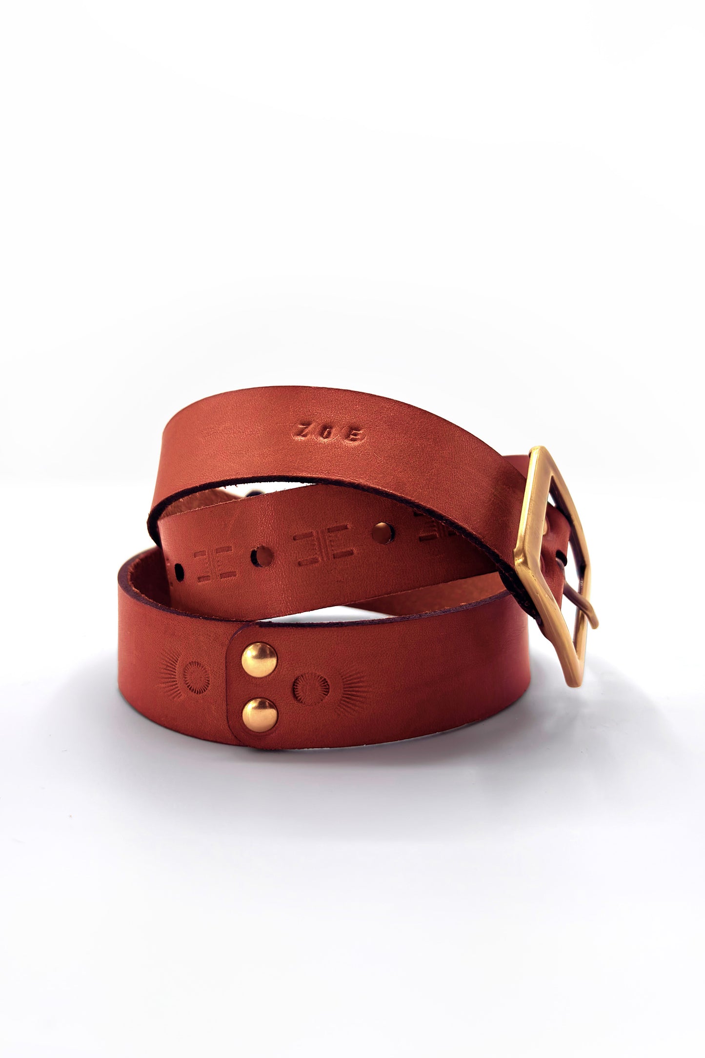 Atelier Créatif Maroquinerie - Personnalisation Ceinture Cuir