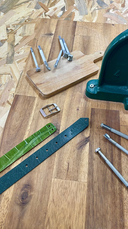 Atelier Créatif Maroquinerie - Personnalisation Ceinture Cuir