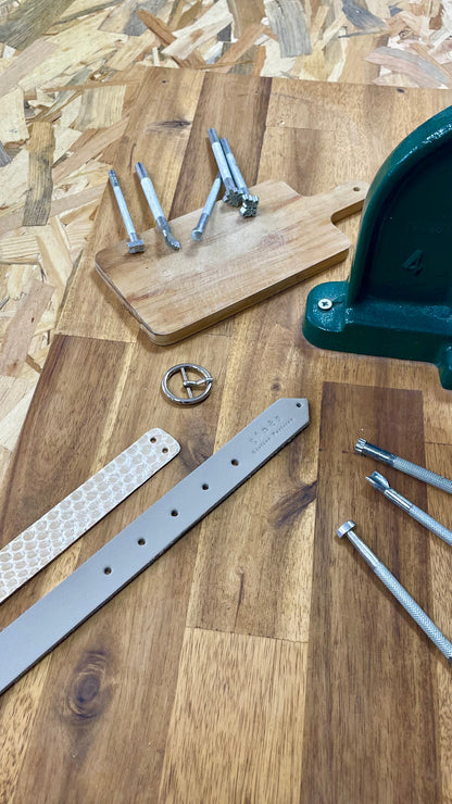 Atelier Créatif Maroquinerie - Personnalisation Ceinture Cuir