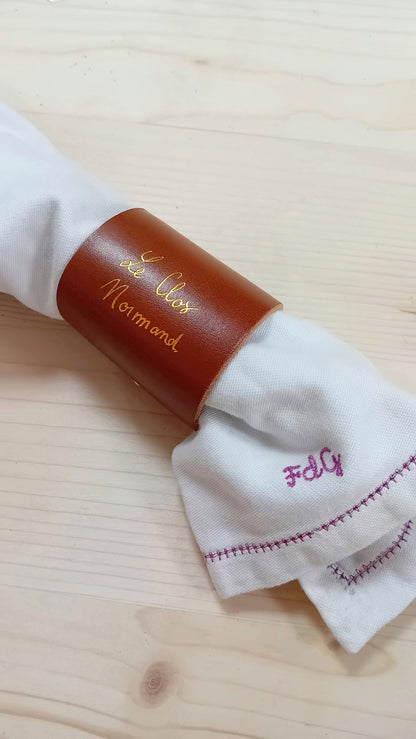 L'anello per tovaglioli - Nero 