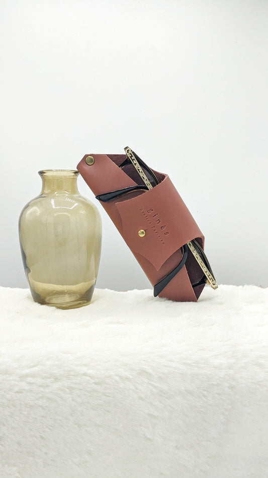 Etui à Lunette - Vieux Rose