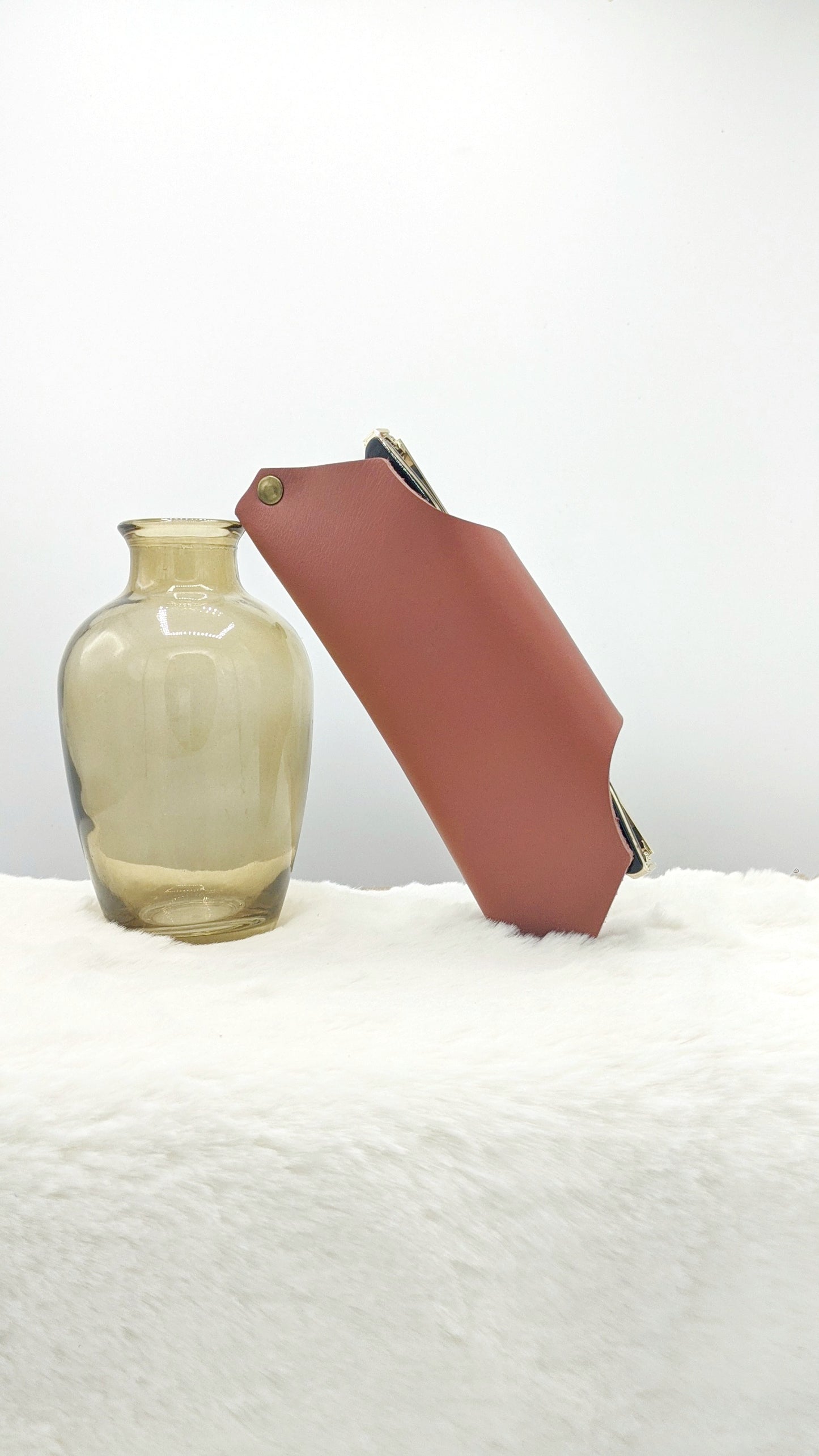 Etui à Lunette - Vieux Rose