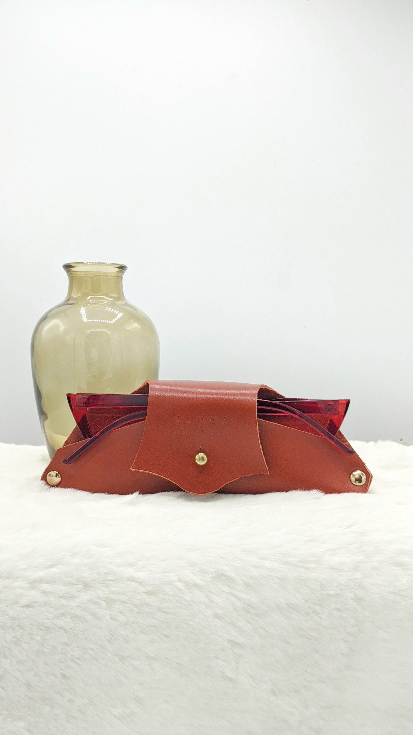 Etui à Lunette - Terracotta