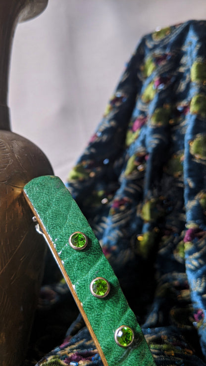 The Attaching Barrette - Fir Green 