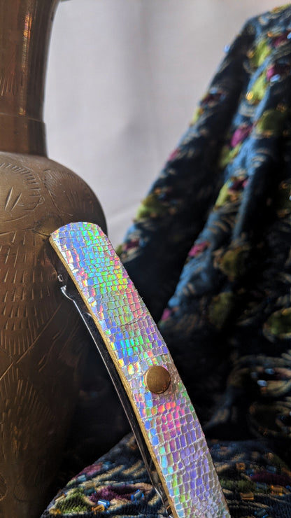 The Attaching Barrette - Fir Green 