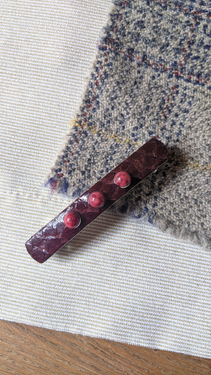 La barretta di fissaggio - Verde abete 