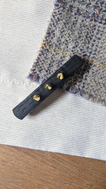 The Attaching Barrette - Fir Green 