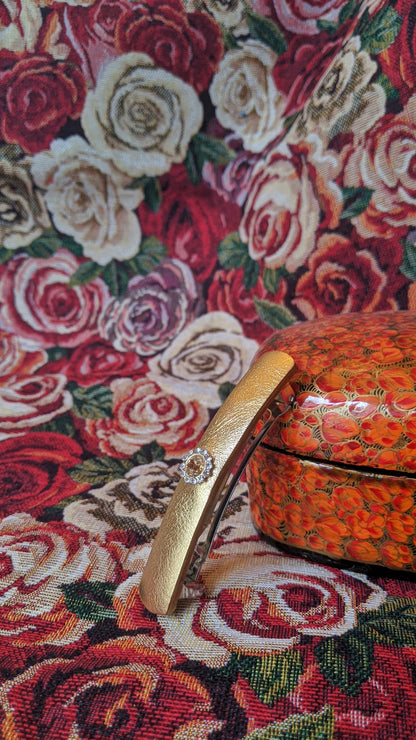 The Attaching Barrette - Fir Green 