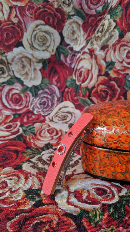 The Attaching Barrette - Fir Green 