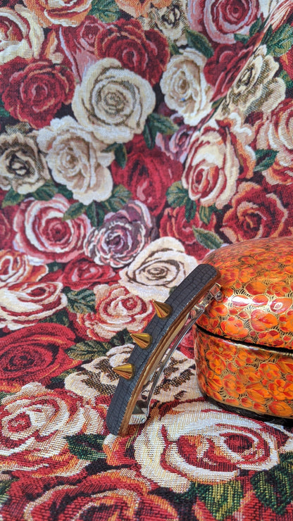 The Attaching Barrette - Fir Green 