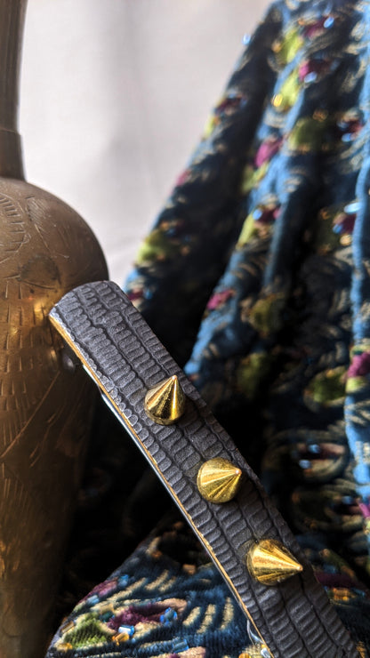 The Attaching Barrette - Fir Green 