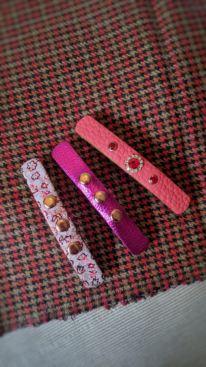 The Attaching Barrette - Fir Green 