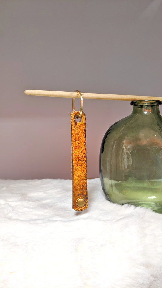 Le Porte-clé personnalisé - Métallisé Bronze