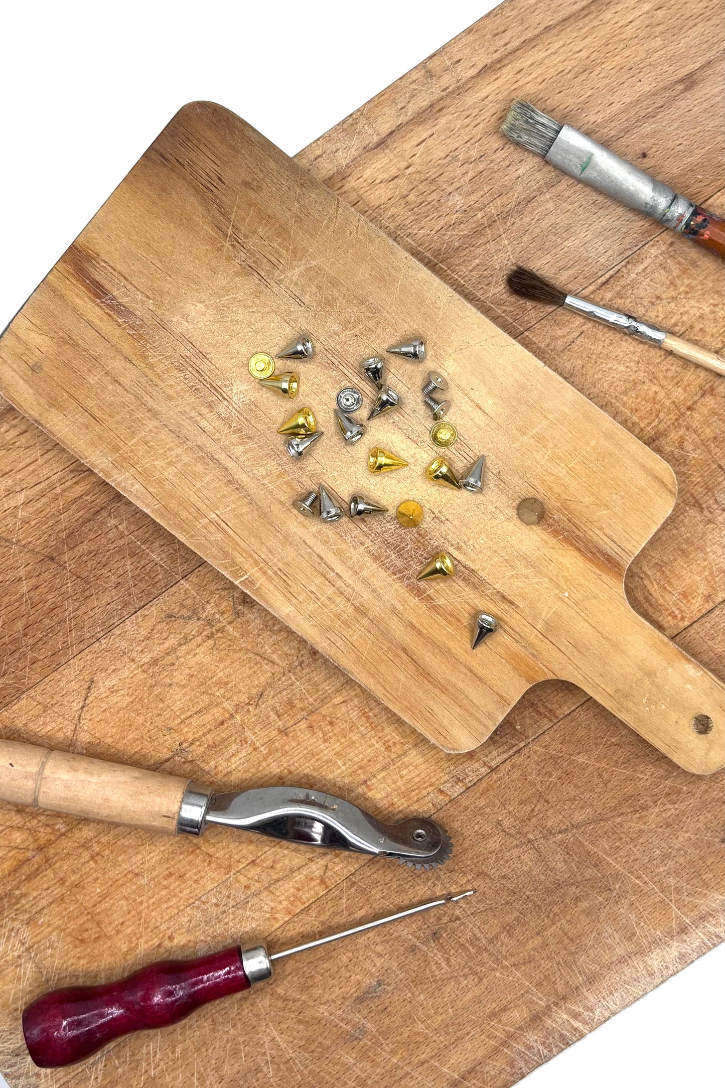 Atelier Créatif Maroquinerie - Personnalisation Barrette à Cheveux Cuir