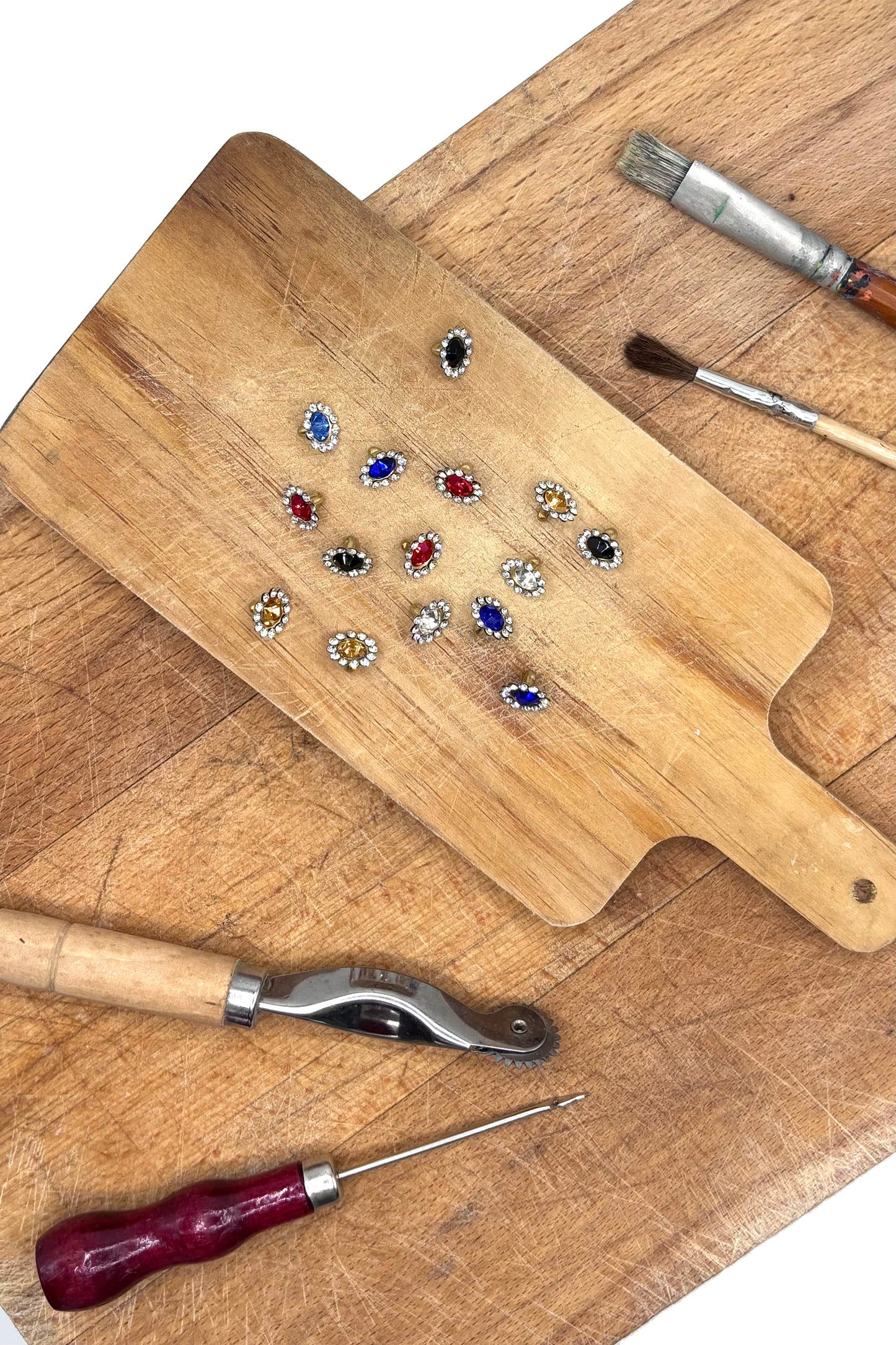 Atelier Créatif Maroquinerie - Personnalisation Barrette à Cheveux Cuir