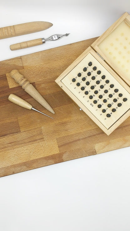 Atelier Créatif Maroquinerie - Personnalisation Barrette à Cheveux Cuir